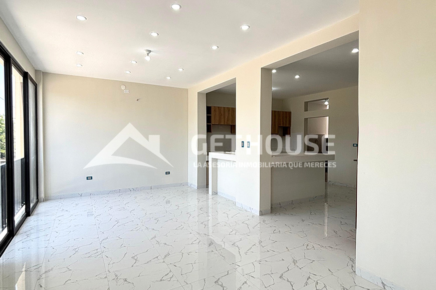 SE VENDE DEPARTAMENTO DE ESTRENO EN 3ER PISO CON ESTACIONAMIENTO | URB. LOS CORALES - PIURA