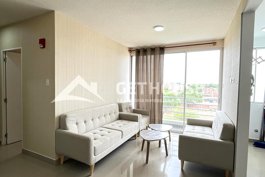 SE ALQUILA DEPARTAMENTO SEMIAMOBLADO EN 5TO PISO CON ASCENSOR | CONDOMINIO GARDEN 360 